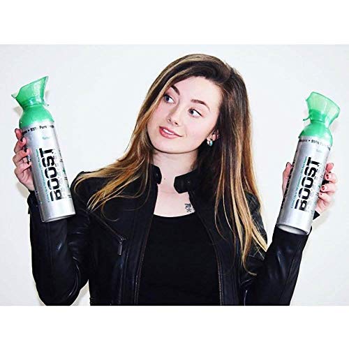 Boost Oxygen Canned 2 Liter Natural Oxygen Inhaler Canister Bottle for