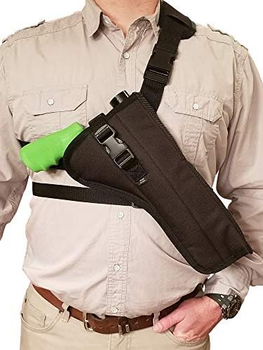 Silver Horse Holster Chest/Shoulder Gun Holster | Fits Ruger Redhawk/Super Redhawk/Super Blackhawk Revolver with Smaller Scope in 5.5" - 10.5" Barrel Lengths