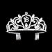 FRCOLOR Birthday Crown Rhinestone Crystal Princess Girls Tiara for 16th Birthday Party