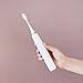 Dazzlepro Elements Sonic Electric Toothbrush with UV Sanitizing Rechargeable Charging Base, 3 Brush Heads, Silver