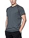 ATTRACO Men's Swim Shirt Rash Guard Short Sleeve Sun Protection SPF Shirt Loose Fit