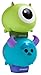 Lip Smacker Disney Tsum Tsum Lip Balm Duo, Mike & Sulley, Monster Sundae/Cookies & Scream, Set of 2 Lip Balms