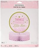 One Little Star Girl - Honeycomb Centrepiece