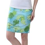 Monterey Club Ladies Cabana Tropical Print Woven Skort #2874