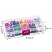 Sunmns 300 Pieces Thumb Tacks Colored Push Pins, Round Head Thumbtack, Steel Points 3/8 Inch, 10 Colors