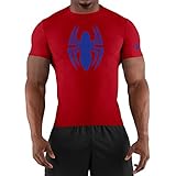 Under Armour Men's Alter Ego Compression Shirt Medium Red