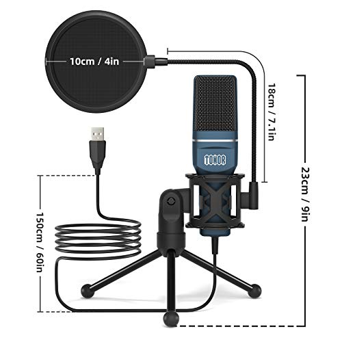 3 Microphone+TONOR+Podcasting+Compatible+TC+777