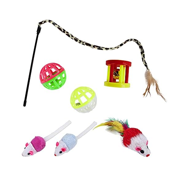WeFine-Cat-Toys-21-Pcs-Kitten-Toys-Cat-Interactive-Toys-Set-for-Indoor-Cats WeFine Cat Toys 21 Pcs Kitten Toys Cat Interactive Toys Set for Indoor Cats