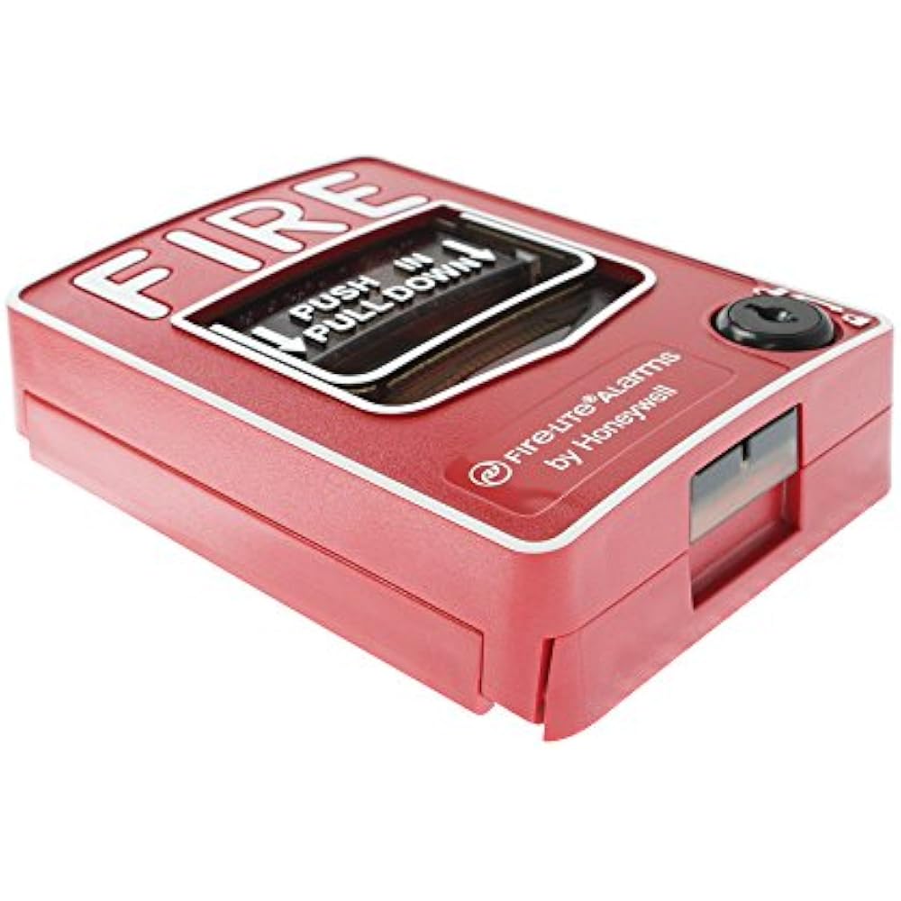 Fire Lite Alarms BG12L Dual Action Pull Station W/Key Lock Security