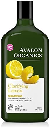 Avalon OrganicsClarifying Lemon Shampoo 325ml x 3 Pack