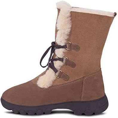 cloud nine brown leather boots