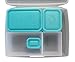 Bentology Bento Lunch Box Set w 5 Removable Nesting Containers- Adaptable Inner Compartment Portion Sizes- Meal Prep Snack Holders for Back to School, Leakproof Durable & BPA Free- Dishwasher Safe