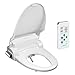 SmartBidet SB-1000 Electric Bidet Seat for Round Toilets with Remote Control- Electronic Heated Toilet Seat with Warm Air Dryer and Temperature Controlled Wash Functions (White) Made in Korea
