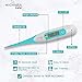 Best Fast 10 Sec Reading Digital Medical Thermometer Oral Rectal Axillary Armpit Underarm Body Temperature Clinical Detecting Fever in Infants, Babies, Children, Adults and Pets