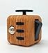Gogopa Fidget Cube Toy for Relieves Stress & Anxiety (Wood Grain, standard)