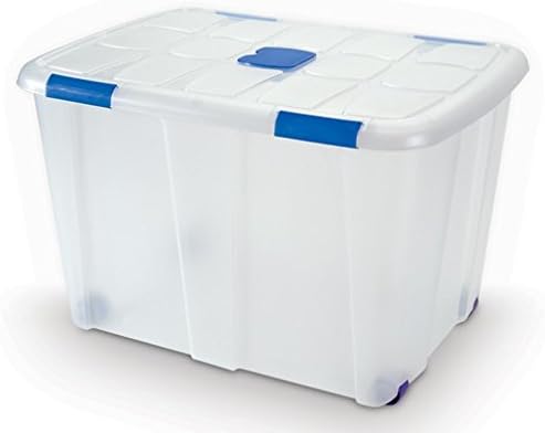 Plastic Forte - Caja de ordenación n 16 130 litros: Amazon.es: Hogar