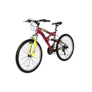 mtb Vliegen 18 snelheden Mountainbikes Fietsen Staal Frame V Remmen met Garantie Licht Gewicht