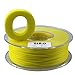 ZIRO PLA Filament 1.75mm,3D Printer Filament PLA PRO Basic Color Series 1.75MM 1KG(2.2lbs), Dimensional Accuracy +/- 0.03mm,Yellow