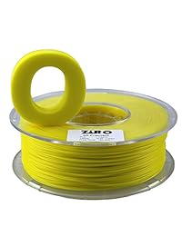 Ziro Impresora 3d filamento pla 1.75 baisc Color Series 1 kg (2.2lbs) 19 colores, Amarillo, 1