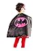 AnRio Girl’s Dress Up Helloween Costumes Double- Sides Satin Capes (4 Pack, 8 Mask)