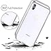 Casetego Compatible with iPhone Xs Max Case,360 Full Body Two Piece Slim Crystal Transparent Case with Built-in Screen Protector for Apple iPhone Xs Max 6.5 inch,Clear
