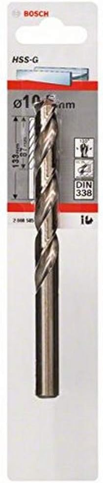 Bosch Professional Metal Drill Bit HSS-G DIN 338 Ø10.5x87x133 mm