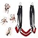 JXHZBF Adult Indoor Swing Hanging on Swing sêx with Strong Nylon for Couples-Holding Weight up to 800 lbs – Redthumb 3