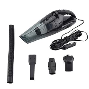 EVTSCAN 12 V 120 W Draagbare Auto Stofzuiger Nat Droog Stof Vuil Handheld Remover(Zwart)