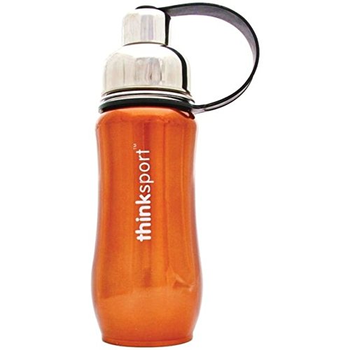 Thinksport Stainless Steel Sports Bottle, Silver (17 ounce) - Thumbnail 7