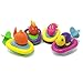 Boley Pull String Bath Surfers - 4 Pk Floating Animal Bath Toys for Toddlers - Ages 3+