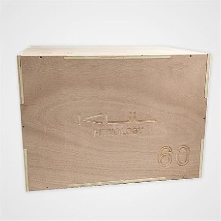 KUL FITNESS - Cajón de salto pliometrico de madera: Amazon.es ...