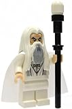 Lego Lord of the Rings Minifigure Saruman the White with Staff