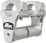 Rox Speed FX Pivoting Bar Riser 2" (Silver)