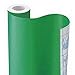 Con-Tact Brand Creative Covering, Self-Adhesive Shelf And Drawer Liner, Multi-Purpose Vinyl Roll, Easy to Use and Apply | Peel & Stick, 18'' x 9', I Kelly Green