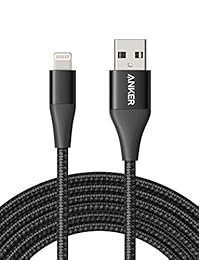 Anker Powerline+ II - Cable Lightning (10 pies), certificado MFi para una compatibilidad perfecta con iPhone X, 8 8 Plus, 7 7 Plus, 6 6 Plus, 5, 5S y más