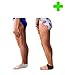 HealthyNees Kid’s 2 Pairs Combo Set Foot Heel Arch Pain Pressure Neoprene Gel Silicone Cushioning Sleeve (Kids)