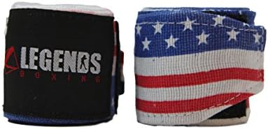 Legends Boxing Basic Hand Wraps- American Flag
