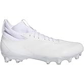 adidas Mens Adizero Impact Football Sneakers Shoes - White - Size 11.5 M