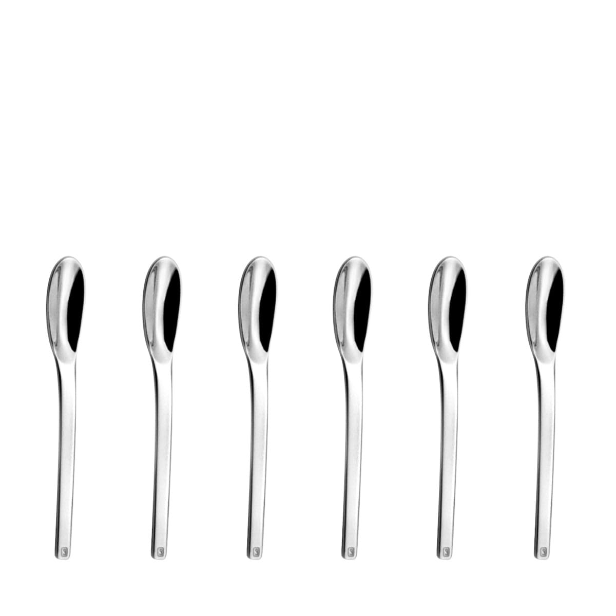 Couzon Neuvième Art 6 Espresso Spoons Mocha