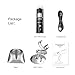 Wireless Digital Microscope,Gruper Wifi Handheld Microscope with 2MP Camera 1080P HD Video Recorder,50x to 1000x Magnification,8 LED Lights Kids Microscope for iPhone/iPad/Android phone(Black)