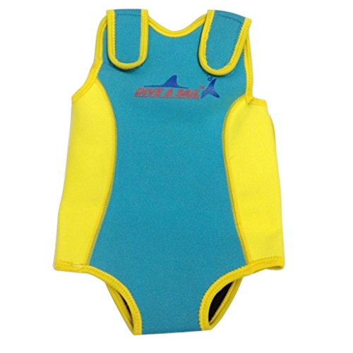 Baby Swimwear Kids Swimming Vest Wrap Wetsuit Toddler Learn-to-Swim One-Piece