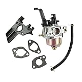 HURI Carburetor + Intake Manifold + Gaskets for Champion Power Equipment 3500 4000 Watts Gas Generator