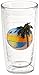 Tervis Tumbler Palm Tree Scene 16-Ounce Double Wall Insulated Tumbler, Set of 4 -