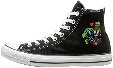 NGGHF Cartoom Movie Marvin Love High Top Sneakers Canvas Shoes Design Sport Shoes Classic Unisex Style Size 36