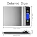 Food Scale Geryon Kitchen Cooking Scale, Multifunction & Electric, Food Weighing Used for Weed, Meat, Coffee, Baking - Stainless Steel