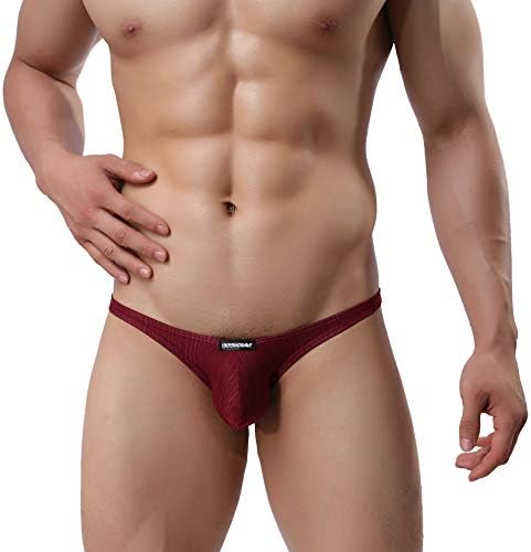 HullBoi Hot Men's Thong Underwear, Men's ButtLift Tiny Thong Underpants, Ultrasoft