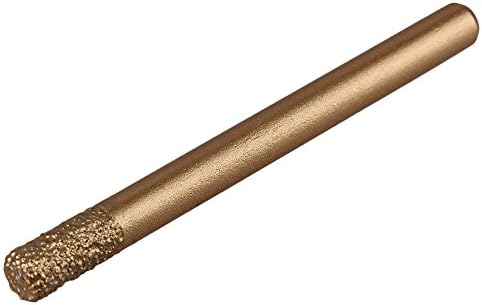 CNBTR CNC Carbide Slotted Marble Stone Carving Emery Tools Engraving Bit 6x6x12mm