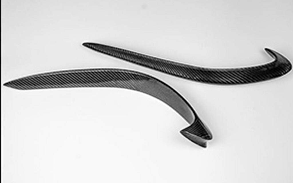 Eppar New Carbon Fiber Front Fog Light Trims for ALFA Romeo Giulia 2016-2019 (Only Fit 200HP / 280 HP) (B-Style (Only Fit 200HP / 280 HP))