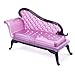 1Pcs Princess Miniature Dreamhouse Dollhouse Chair Sofa Furniture Doll
