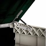 Keter Store-It-Out MAX Garden Storage Shed Tools Bikes Mowers Weather Resistant view 5